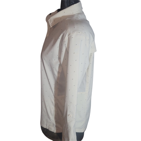 Wind River No Fly Zone White  Button-Up Shirt M - Picture 4 of 6